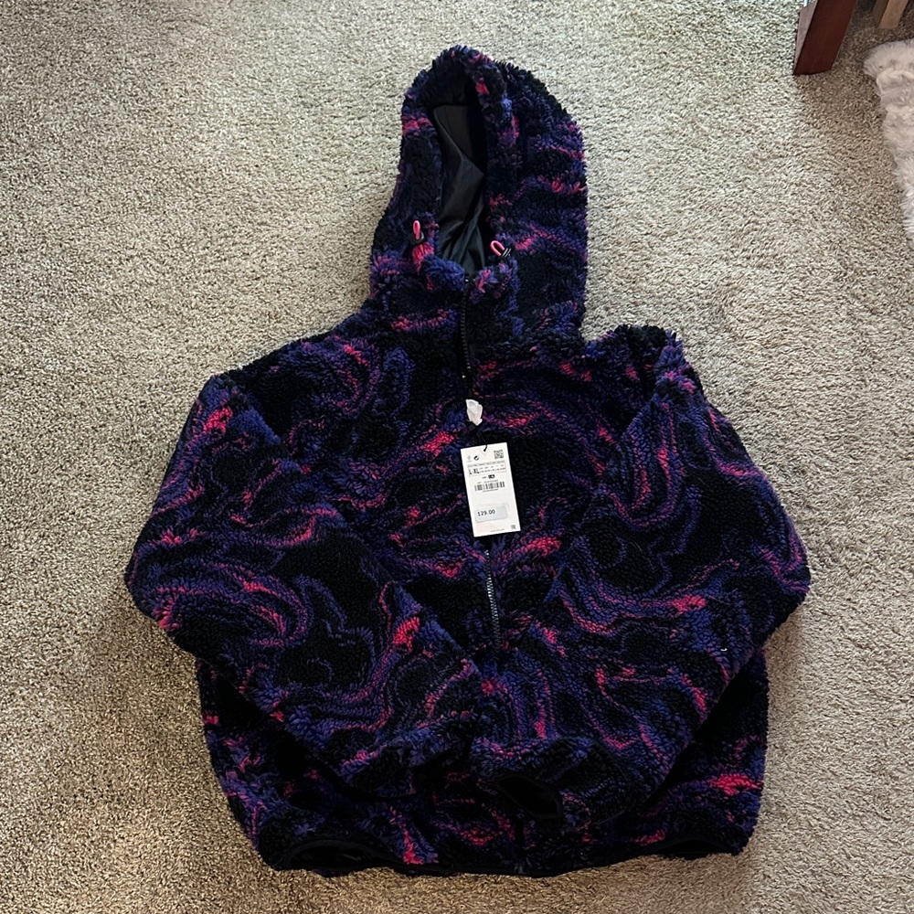 Zara Multicolor Teddy Jacket